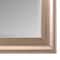 Head West Traditional Brushed Nickel Framed Wall Vanity Mirror - 24" x 30"